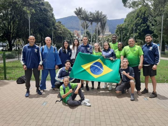 Andradina é bronze por duas vezes no Panamericano de Karatê da Colômbia