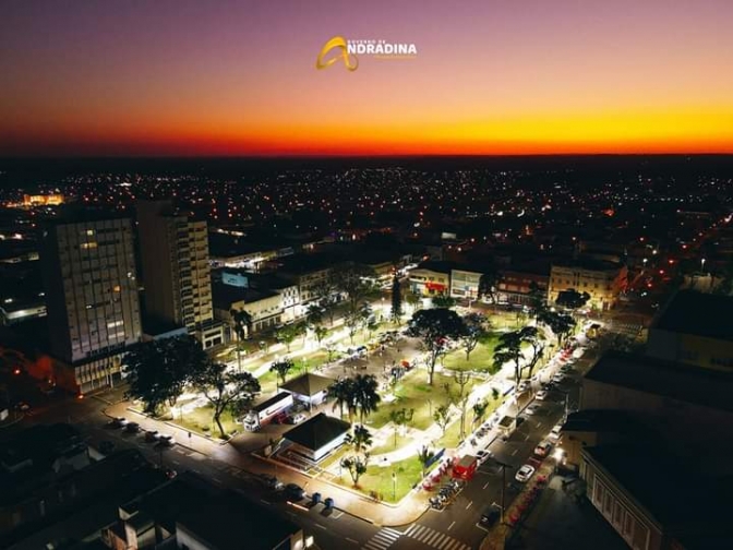 Em Andradina iluminação usada na Moura Andrade será levada a toda cidade