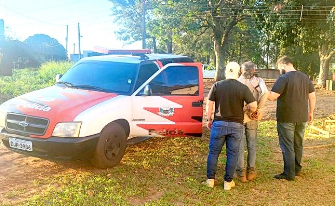 Polícia Civil de Bady Bassitt prendeu em flagrante avô estuprando a neta de 10 anos