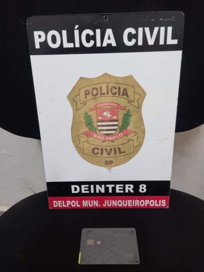 POLÍCIA CIVIL IDENTIFICA SUSPEITO DE REALIZAR COMPRAS COM CARTÃO FURTADO EM JUNQUEIRÓPOLIS