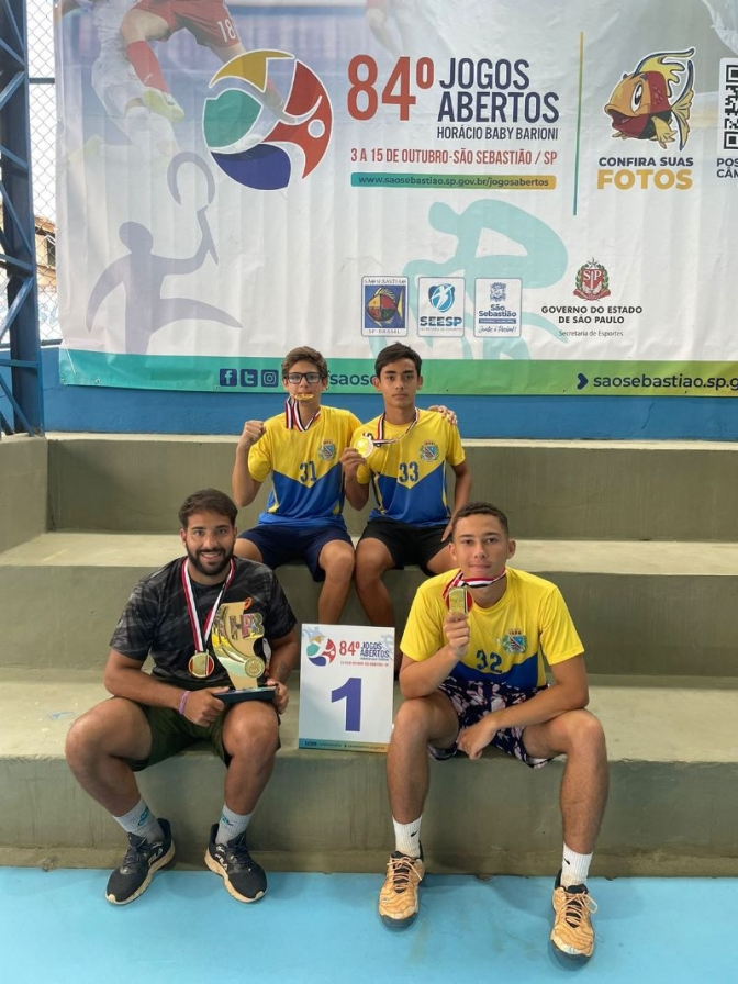Equipe de Tênis de Araçatuba é campeã na 84ª edição dos Jogos Abertos