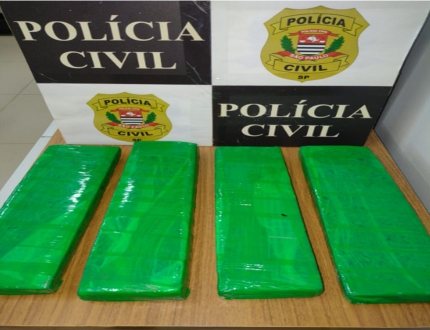 DISE de Araçatuba prendeu traficante com 04 tijolos de maconha, alvo de investigação bairro Beatriz