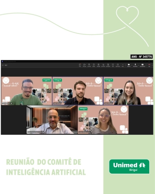 Unimed Birigui realiza primeira reunião do Comitê de Inteligência Artificial