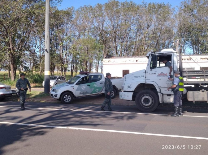 Polícia Militar Ambiental de Castilho realiza Operação Semana do Meio Ambiente