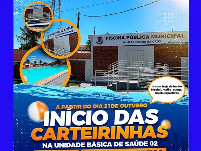 Prefeitura de Murutinga já tem data para reinaugurar Piscina Pública