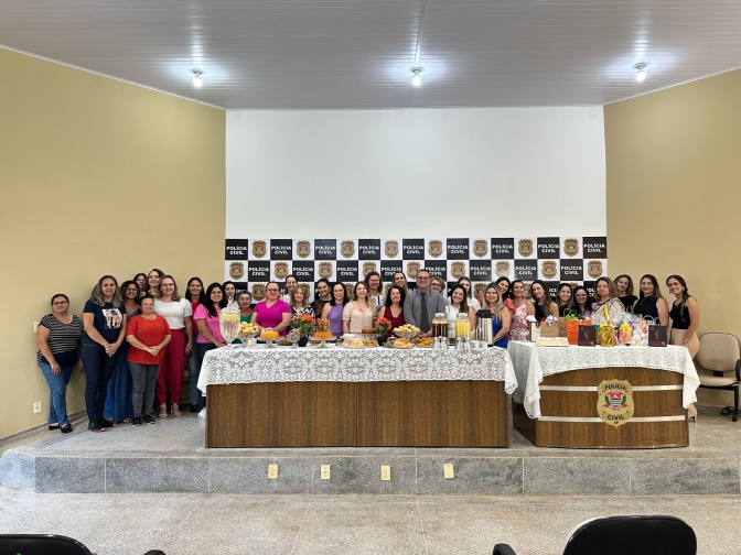 POLÍCIA CIVIL HOMENAGEIA POLICIAIS FEMININAS PELO DIA INTERNACIONAL DA MULHER EM DRACENA