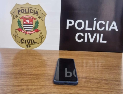 DEIC de Araçatuba recupera celular roubado e prende homem por receptação