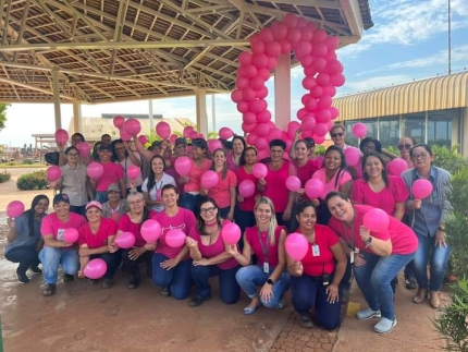 Unimed Andradina faz palestra do Outubro Rosa na Usina Ipê em Nova Independência