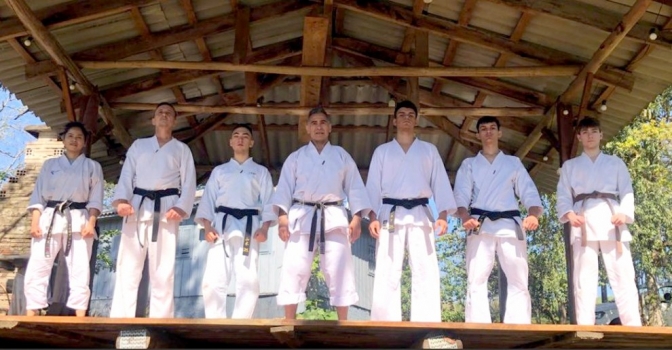 Karatecas Andradinenses se preparam para o Campeonato Mundial em Portugal com Sensei Internacional