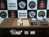 Força Tática prende casal por tráfico de drogas em Araçatuba/SP