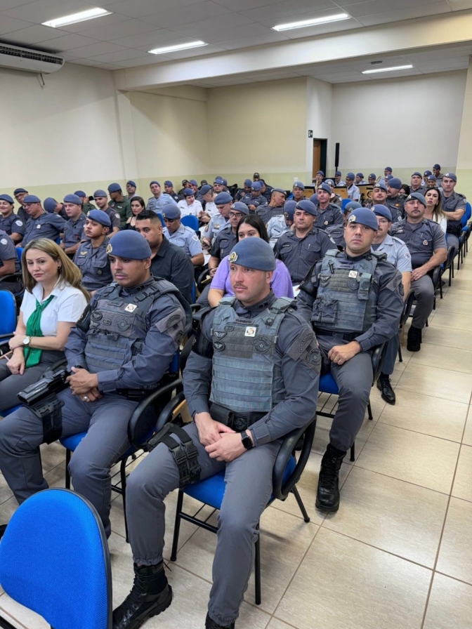 Policiais militares do 28º BPM/I de Andradina são homenageados com Láureas do Mérito Pessoal