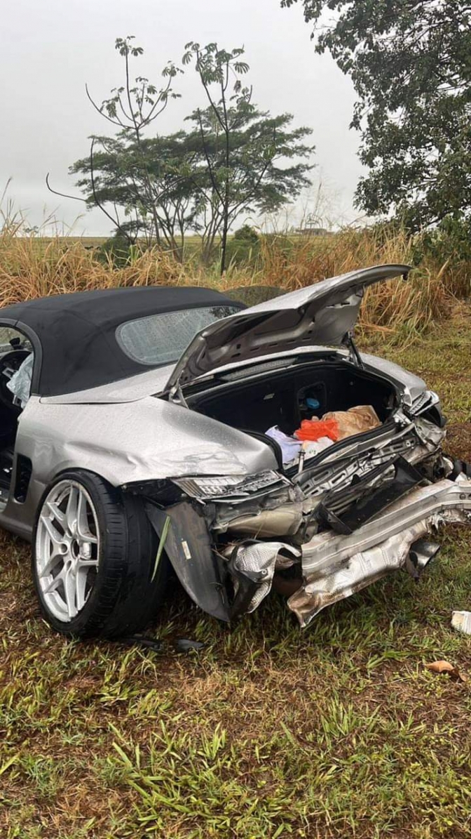 COMERCIANTE DE ANDRADINA SOFRE ACIDENTE NA RODOVIA MARECHAL RONDON EM MIRANDOPOLIS