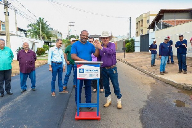 Prefeito de Três Lagoas Angelo Guerreiro dá continuidade a 4ª etapa de obras de recape nos bairros Bela Vista, Ypacaraí e Santa Luzia