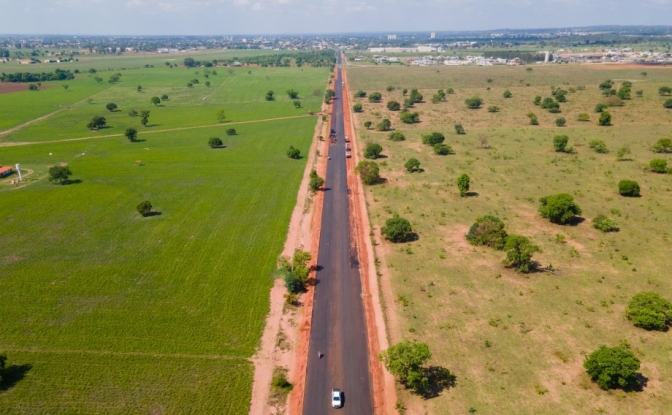 Prefeitura de Três Lagoas: Obras de duplicação da via de acesso ao Balneário estão avançadas