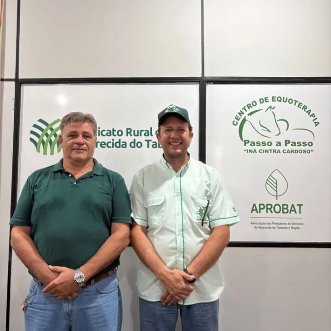 Presidente do Sindicato Rural de Três Lagoas visita o Sindicato Rural de Aparecida do Taboado