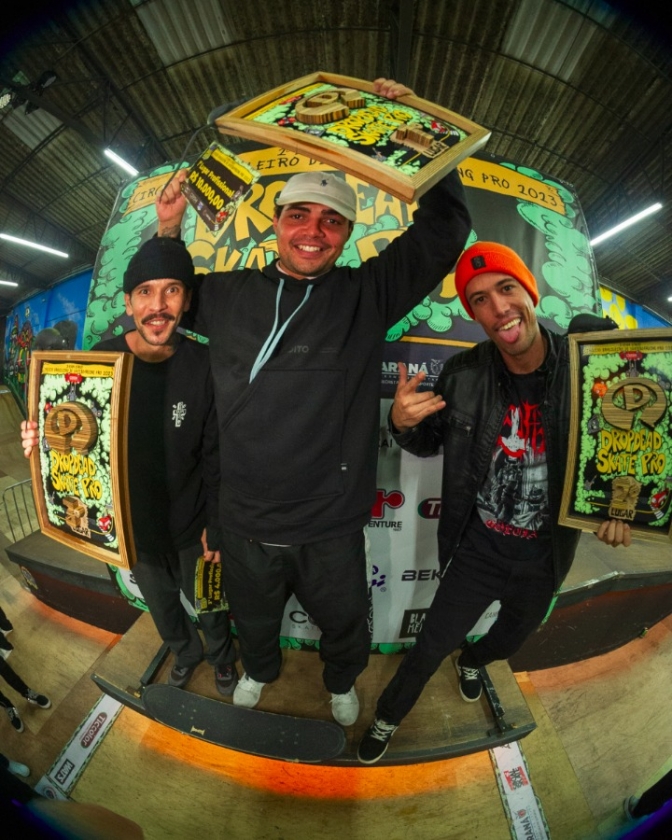 Skatista andradinense Samuel Jimmy é segundo colocado no Drop Dead Skate Pro