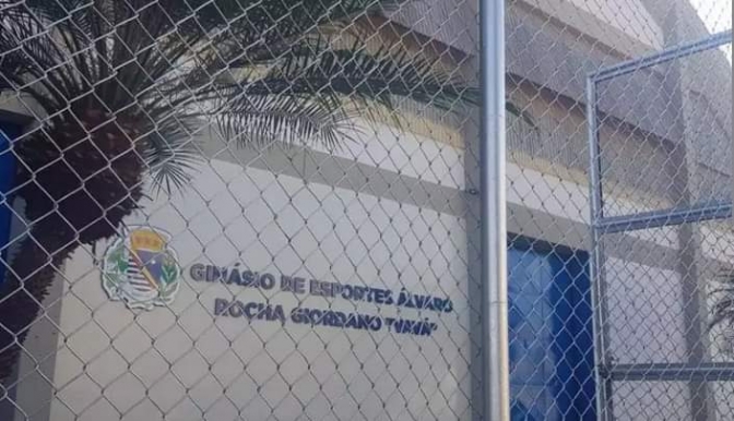 BOTIJÃO DE GÁS FURTADO DE GINÁSIO DE ESPORTES EM ARAÇATUBA; POLÍCIA CIVIL INVESTIGA O CASO