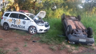 Policiais Rodoviários são atropelados em serviço na Rodovia General Figueiredo em Dracena