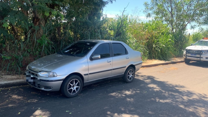 POLÍCIA MILITAR DE ANDRADINA LOCALIZA VEÍCULO FURTADO NA VILA MARECHAL RONDON