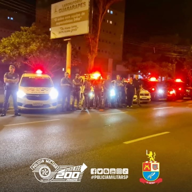 Polícia Militar da região de Araçatuba reforça segurança no Carnaval