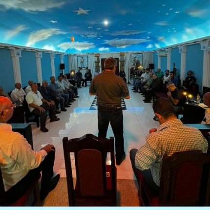 GRÃO-MESTRE REALIZA REUNIÃO ADMINISTRATIVA DA 5ª REGIÃO EM BRASILÂNDIA