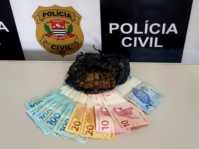 Após denúncias no 197, DISE de Andradina prende traficante com maconha, alvo de investigação bairro Benfica