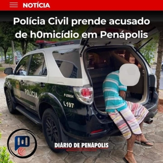 Polícia Civil de Penápolis prendeu acusado de homicídio