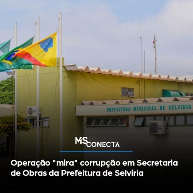 Polícia Civil realizou operação contra corrupção e lavagem de dinheiro na Prefeitura de Selvíria