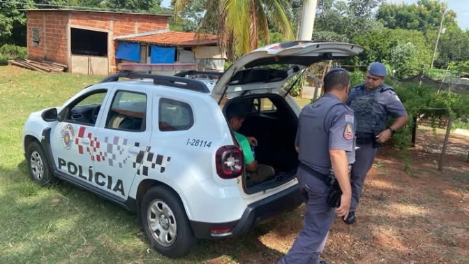 ADOLESCENTE É APREENDIDO POR FURTO PELA POLÍCIA MILITAR DE CASTILHO