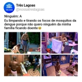 91% dos focos do mosquito da dengue é na região Central de Três Lagoas