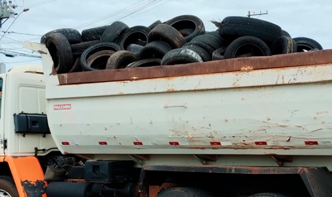 ‘Limpa Birigui’ recolheu quase 8 mil pneus em auto centers da cidade