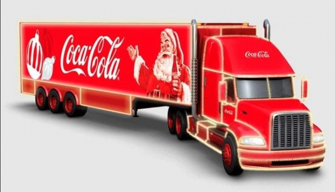 Caravana de Natal da Coca-Cola ilumina Araçatuba no dia 11