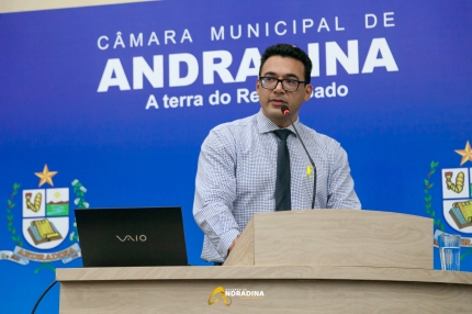 Delegado da Polícia Civil de Andradina faz palestra do setembro amarelo