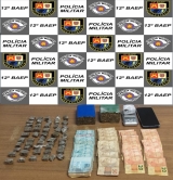 BAEP de Araçatuba prende pai e filho por tráfico de drogas, alvo de combate ao crime bairro Santana