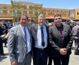 Secretário da SAP , coordenador da Croeste e diretor do CDP de Caiuá recebem medalha da ROTA
