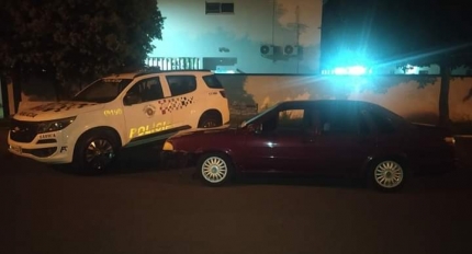 Polícia Militar impede criminoso de Três Lagoas furtar carro nas proximidades de recinto de festas em Castilho