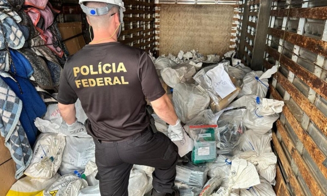 Polícia Federal incinera 3 toneladas de drogas em Três Lagoas