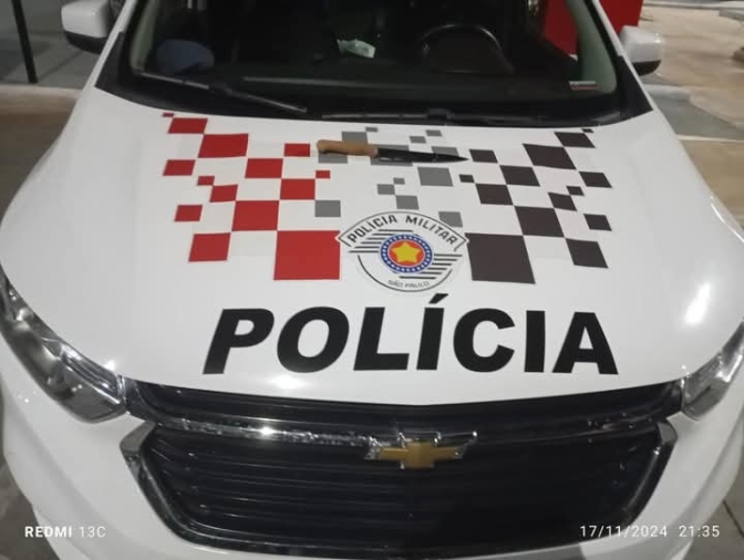 POLÍCIA MILITAR PRENDE HOMEM POR AMEAÇA APÓS ATENDIMENTO DE BRIGA DE FAMÍLIA EM SÃO JOÃO DO PAU D’ ALHO