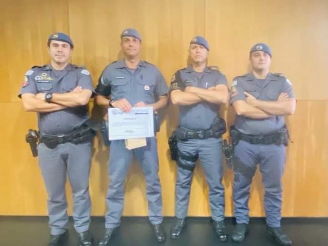 Policial da Força Tática de Andradina é homenageado no Quartel da Polícia Militar de Araçatuba