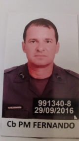 Polícia Militar de Nova Guataporanga chora a perda do Cabo PM Fernando Veronezi