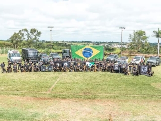 8° BAEP DE PRESIDENTE PRUDENTE REALIZOU SEMINÁRIO DE GUARDA E PROTEÇÃO DE CÃES