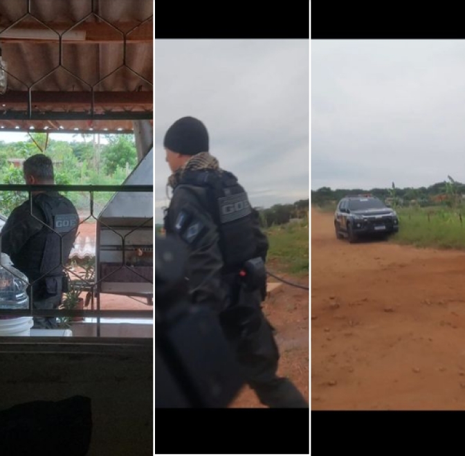 POLÍCIA CIVIL DE SANDOVALINA COM APOIO DO GOE DEFLAGRA OPERAÇÃO PAZ NO CAMPO