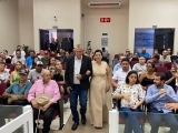 Prefeito Airton Gomes e vice-prefeito Nico Fiumari são empossados em Guaraçaí, juntamente com vereadores