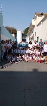 POLICIAIS MILITARES DE ANDRADINA REALIZAM VISITA EM CRECHE