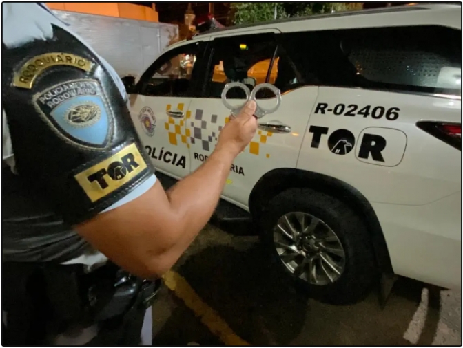 Foragido de Campo Grande é preso pela Polícia Rodoviária Estadual em Guararapes