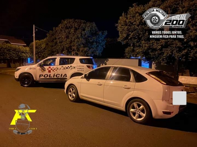 EM CASTILHO POLÍCIA MILITAR PRENDE HOMEM POR TRÁFICO DE DROGAS