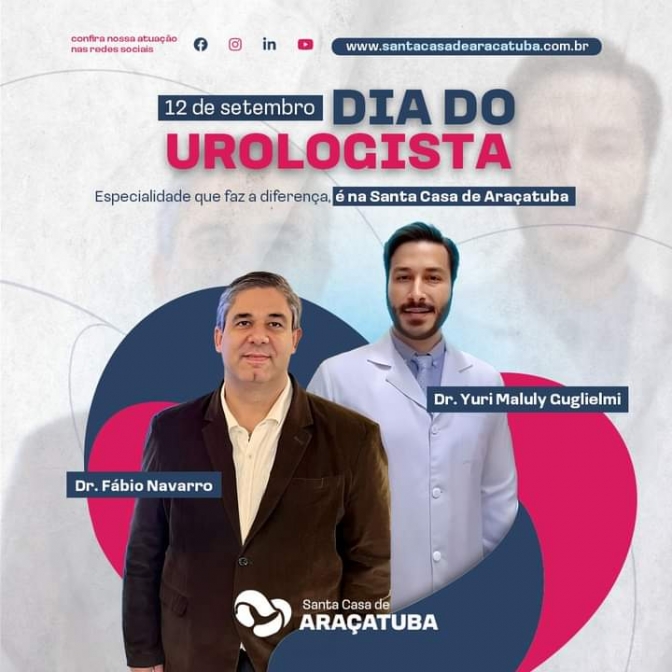 Santa Casa de Araçatuba: DIA DO UROLOGISTA