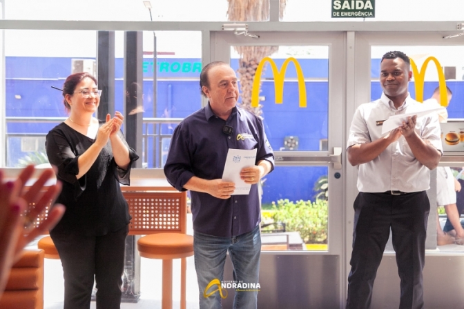 McDonald&#039;s inaugurou primeira unidade em Andradina