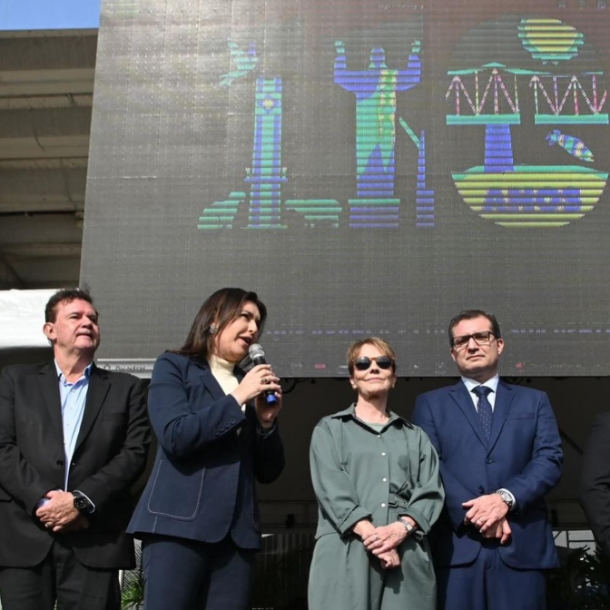 Três Lagoas 110 anos: Ministra do Planejamento anuncia conclusão de contorno rodoviário e contrato da Fábrica de Fertilizantes UFN3