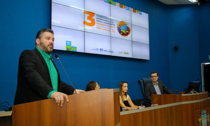 Câmara Municipal de Três Lagoas é palco da 3ª Conferência Municipal do Meio Ambiente